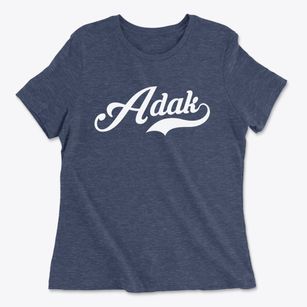 Adak Alaska Vintage Team Women's Cotton T-Shirt