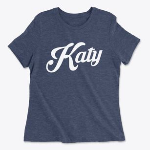 Katy Texas Vintage Team Women's Cotton T-Shirt