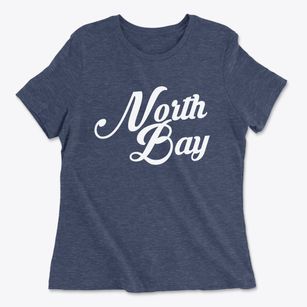 North Bay Wisconsin Vintage Team Women's Cotton T-Shirt