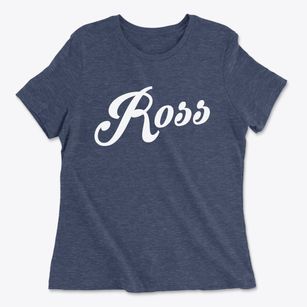Ross Wisconsin Vintage Team Women's Cotton T-Shirt