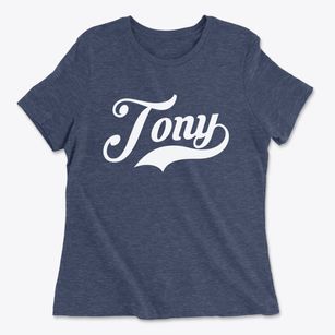 Tony Wisconsin Vintage Team Women's Cotton T-Shirt