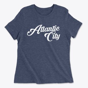 Atlantic City Wyoming Vintage Team Women's Cotton T-Shirt