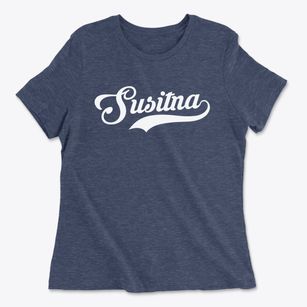 Susitna Alaska Vintage Team Women's Cotton T-Shirt