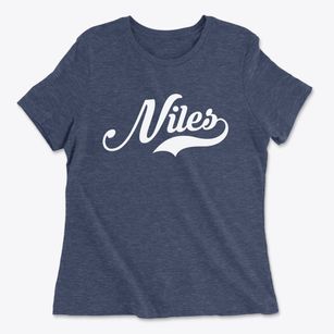 Niles Michigan Vintage Team Women's Cotton T-Shirt