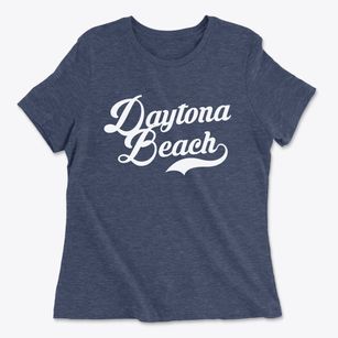 Daytona Beach Florida Vintage Team Women's Cotton T-Shirt