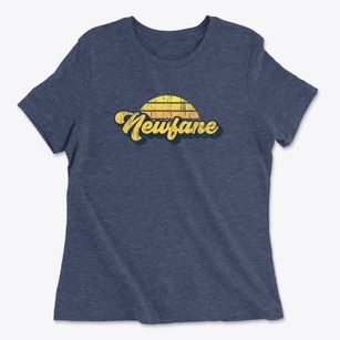 Newfane Vermont Sublime Sunset Women's Cotton T-Shirt