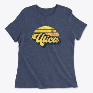 Utica Wisconsin Sublime Sunset Women's Cotton T-Shirt