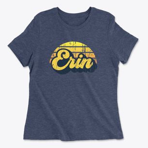 Erin Tennessee Sublime Sunset Women's Cotton T-Shirt