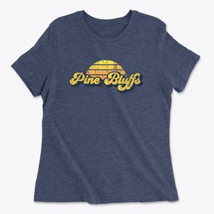 Pine Bluffs Wyoming Sublime Sunset Women's Cotton T-Shirt