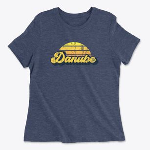 Danube New York Sublime Sunset Women's Cotton T-Shirt