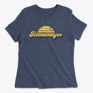 Beckemeyer Illinois Sublime Sunset Women's Cotton T-Shirt