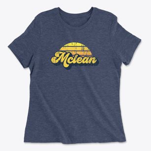 Mclean Texas Sublime Sunset Women's Cotton T-Shirt