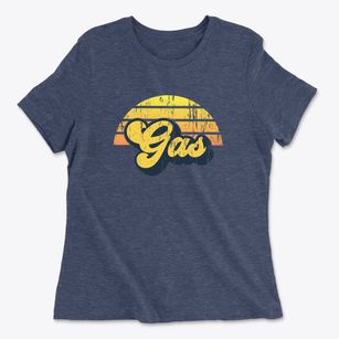 Gas Kansas Sublime Sunset Women's Cotton T-Shirt
