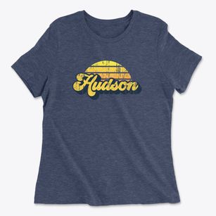 Hudson Massachusetts Sublime Sunset Women's Cotton T-Shirt