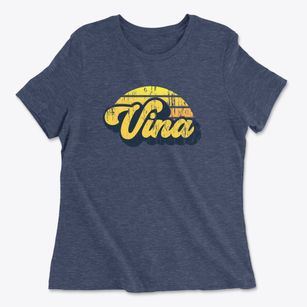 Vina Alabama Sublime Sunset Women's Cotton T-Shirt