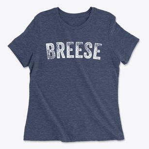 Breese Illinois Timeless Retro Women's Cotton T-Shirt