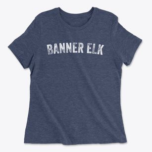Banner Elk North Carolina Timeless Retro Women's Cotton T-Shirt