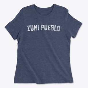 Zuni Pueblo New Mexico Timeless Retro Women's Cotton T-Shirt