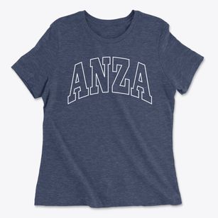 Anza California Trendy Block Women's Cotton T-Shirt