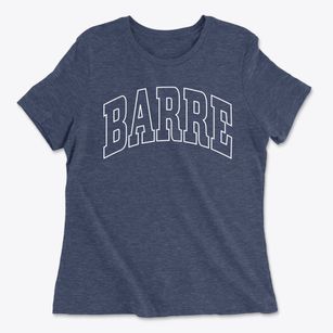 Barre Wisconsin Trendy Block Women's Cotton T-Shirt