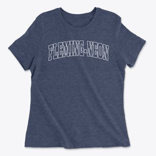 Fleming-neon Kentucky Trendy Block Women's Cotton T-Shirt