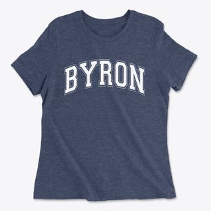 Byron Georgia Varsity Women's Cotton T-Shirt