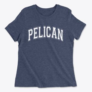 Pelican Wisconsin Varsity Women's Cotton T-Shirt