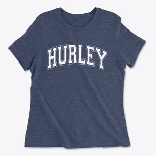 Hurley Wisconsin Varsity Women's Cotton T-Shirt