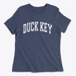 Duck Key Florida Varsity Women's Cotton T-Shirt