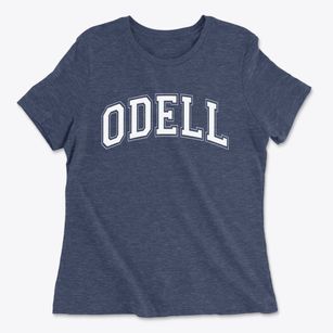Odell Nebraska Varsity Women's Cotton T-Shirt
