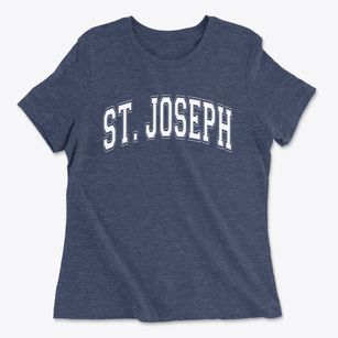 St. Joseph Michigan Varsity Women's Cotton T-Shirt