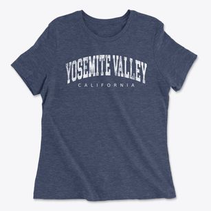Yosemite Valley California Urban Vibe Women's Cotton T-Shirt