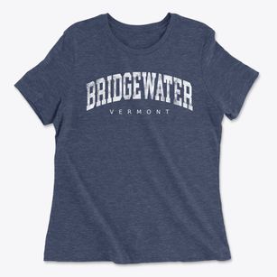 Bridgewater Vermont Urban Vibe Women's Cotton T-Shirt