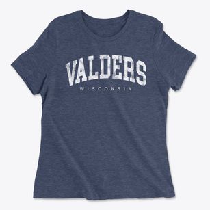 Valders Wisconsin Urban Vibe Women's Cotton T-Shirt