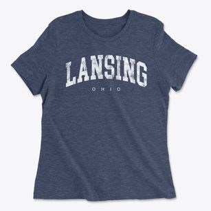 Lansing Ohio Urban Vibe Women's Cotton T-Shirt