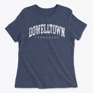 Dowelltown Tennessee Urban Vibe Women's Cotton T-Shirt