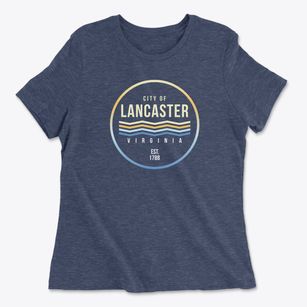 Lancaster Virginia Color Fade Women's Cotton T-Shirt