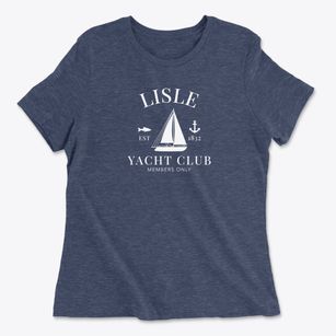 Lisle Illinois Yacht Club Women's Cotton T-Shirt