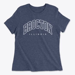 Brocton Illinois Inline Women's Cotton T-Shirt
