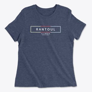 Rantoul Illinois Artbox Women's Cotton T-Shirt