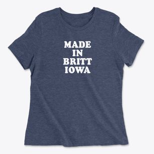 Britt Iowa Classic 70s Women's Cotton T-Shirt