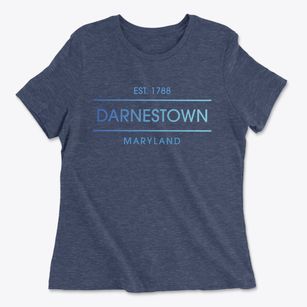 Darnestown Maryland Horizon Women's Cotton T-Shirt