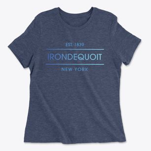 Irondequoit New York Horizon Women's Cotton T-Shirt