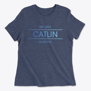 Catlin Illinois Horizon Women's Cotton T-Shirt