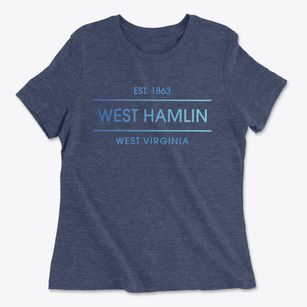 West Hamlin West Virginia Horizon Women's Cotton T-Shirt