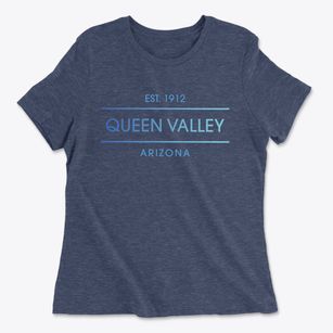 Queen Valley Arizona Horizon Women's Cotton T-Shirt