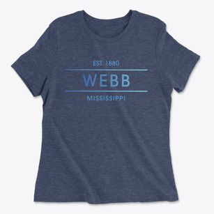 Webb Mississippi Horizon Women's Cotton T-Shirt