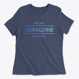 Geraldine Montana Horizon Women's Cotton T-Shirt