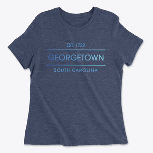 Georgetown South Carolina Horizon Women's Cotton T-Shirt