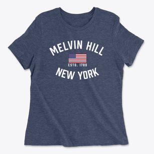 Melvin Hill New York Patriot Women's Cotton T-Shirt